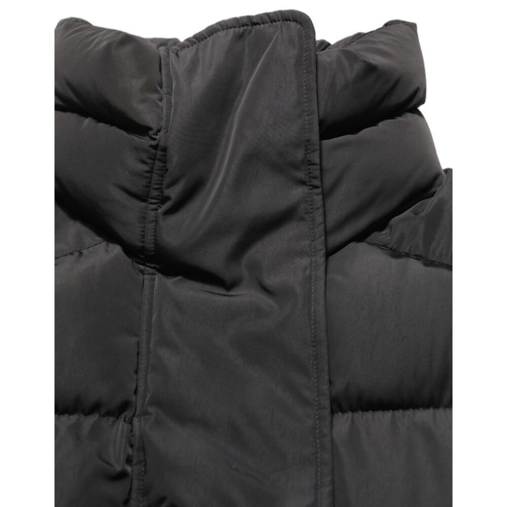 Dolce & Gabbana Black Polyester Sleeveless Padded Men Puffer Women's Jacket